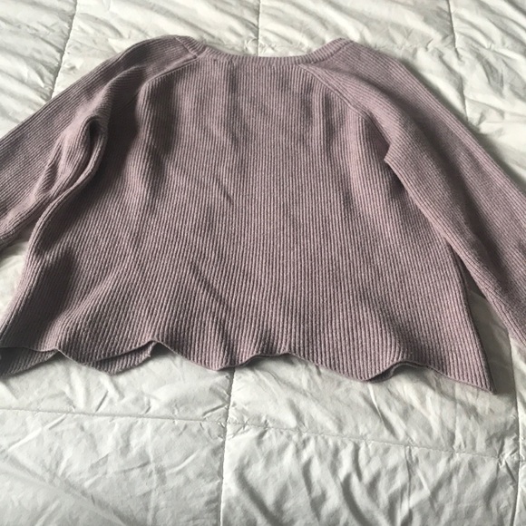 Cyrus Mauve cropped sweater - Picture 5 of 5